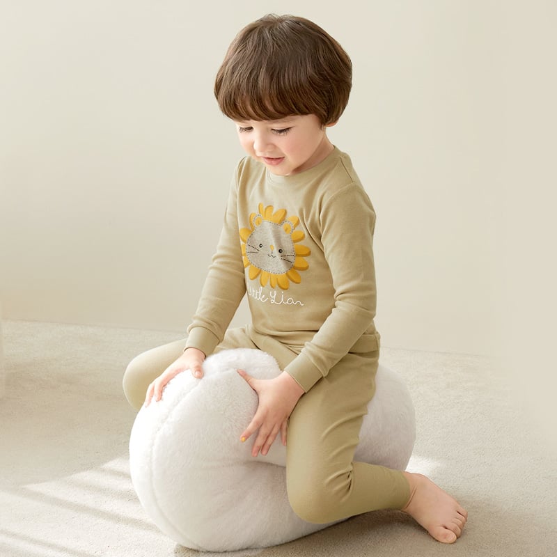 Bộ đồ dài dáng ôm cotton mịn bé trai và bé gái U1198