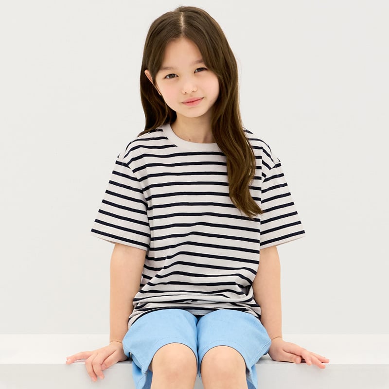 Áo phông ngắn tay cotton mịn bé trai và bé gái U900A