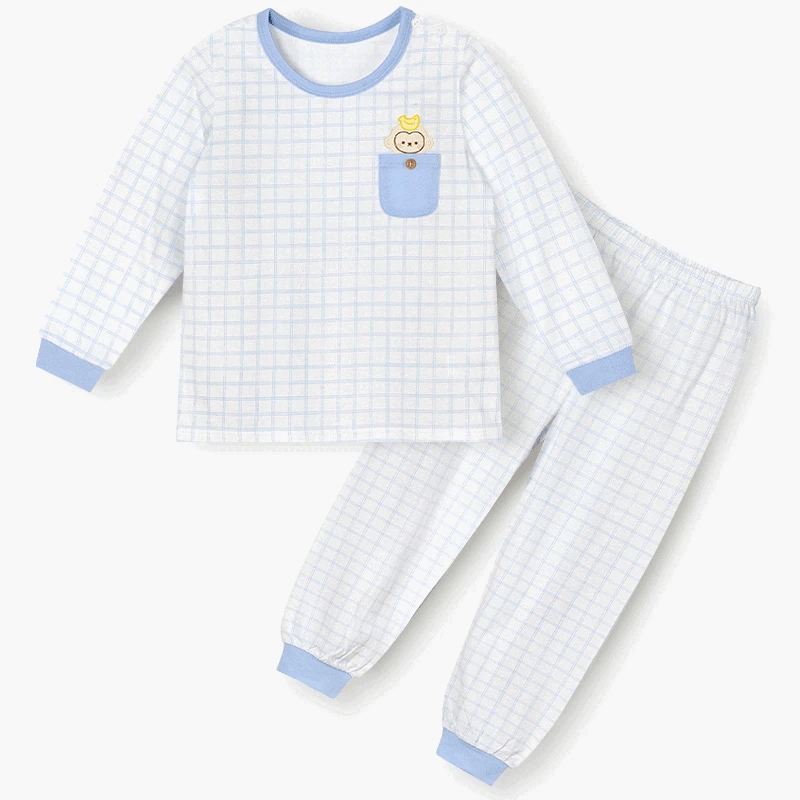 Bộ đồ dài cotton mịn bé trai U1237
