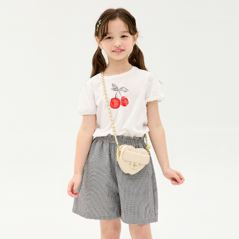 Bộ đồ ngắn cotton mịn bé gái U3217