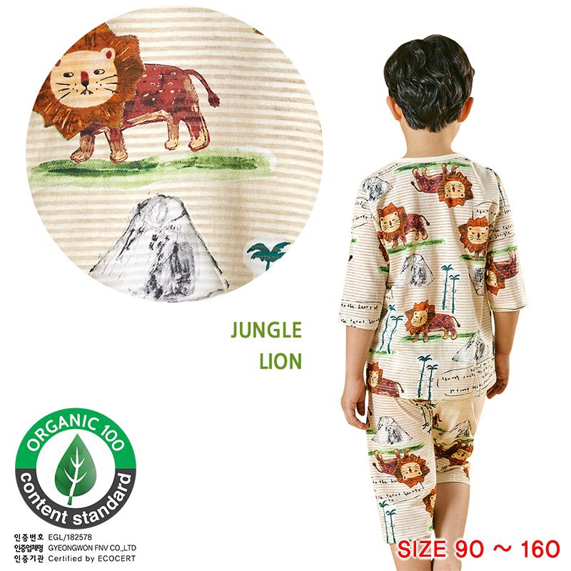[Lẻ size] Bộ đồ lửng cotton cho bé trai và bé gái lẻ size U8011