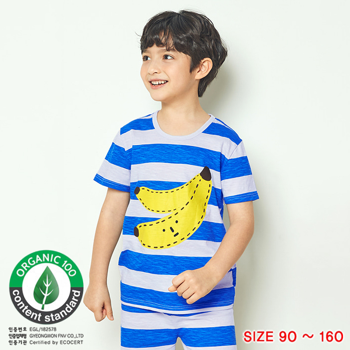 Bộ đồ ngắn cotton mịn bé trai U3033