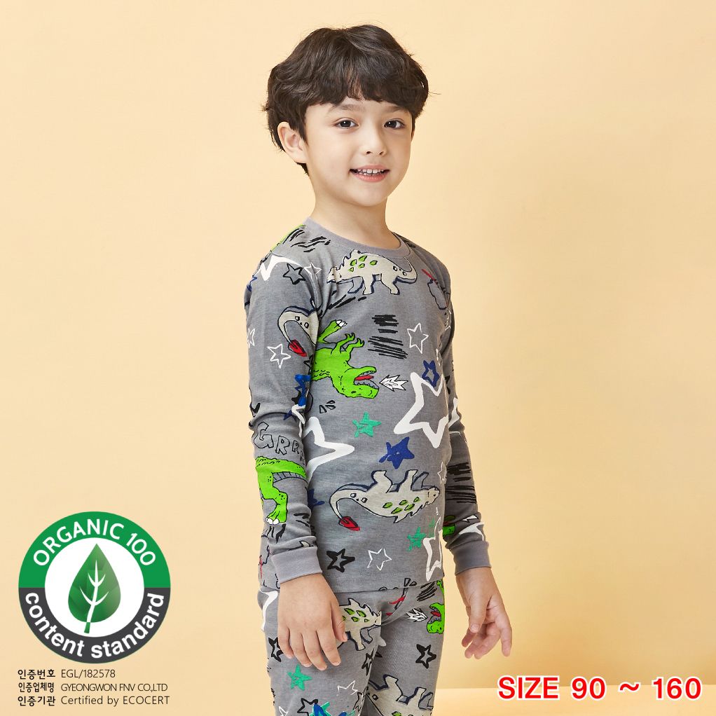 Bộ đồ dài dáng ôm cotton mịn bé trai U1046