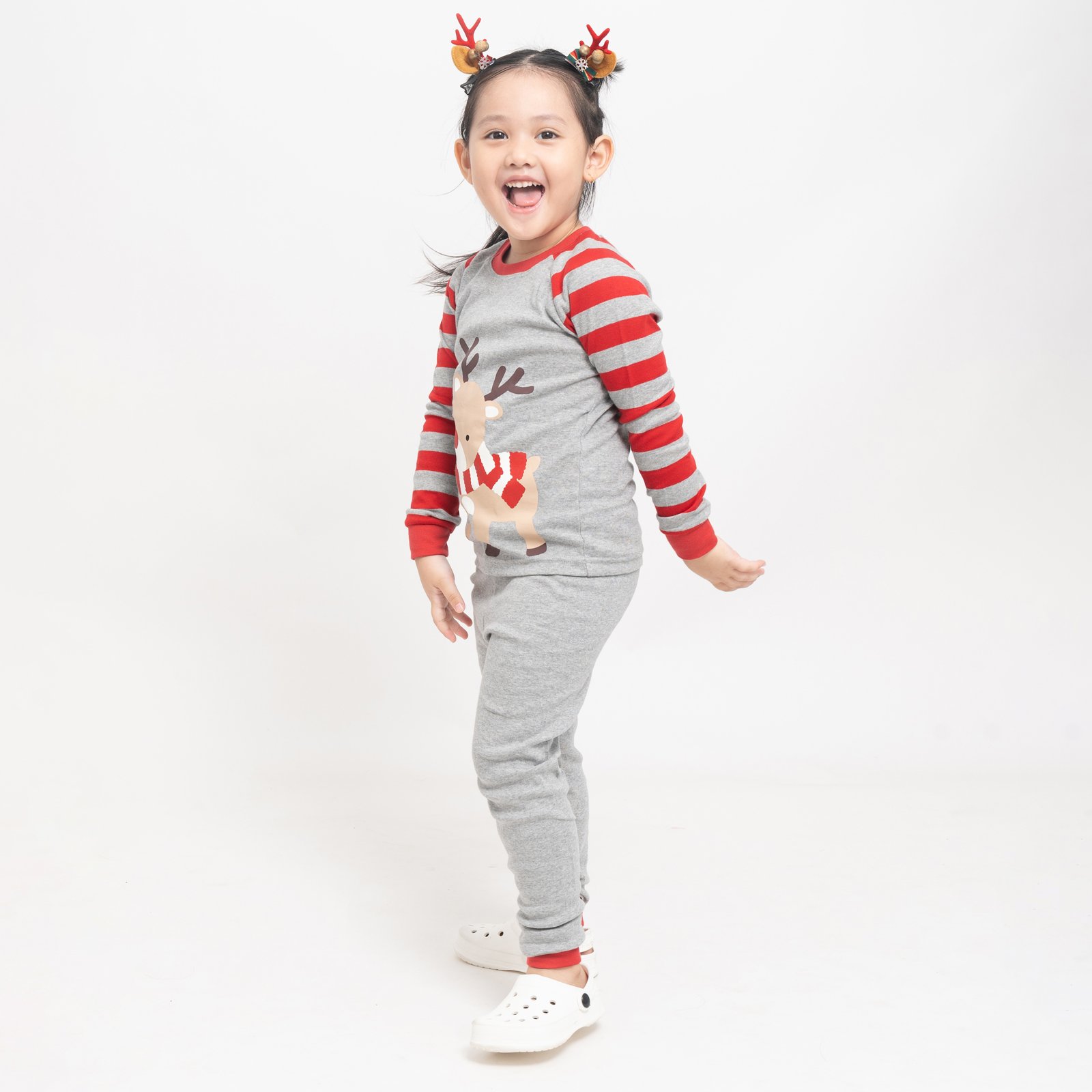 Bộ đồ dài dáng ôm cotton mịn bé trai và bé gái U1208