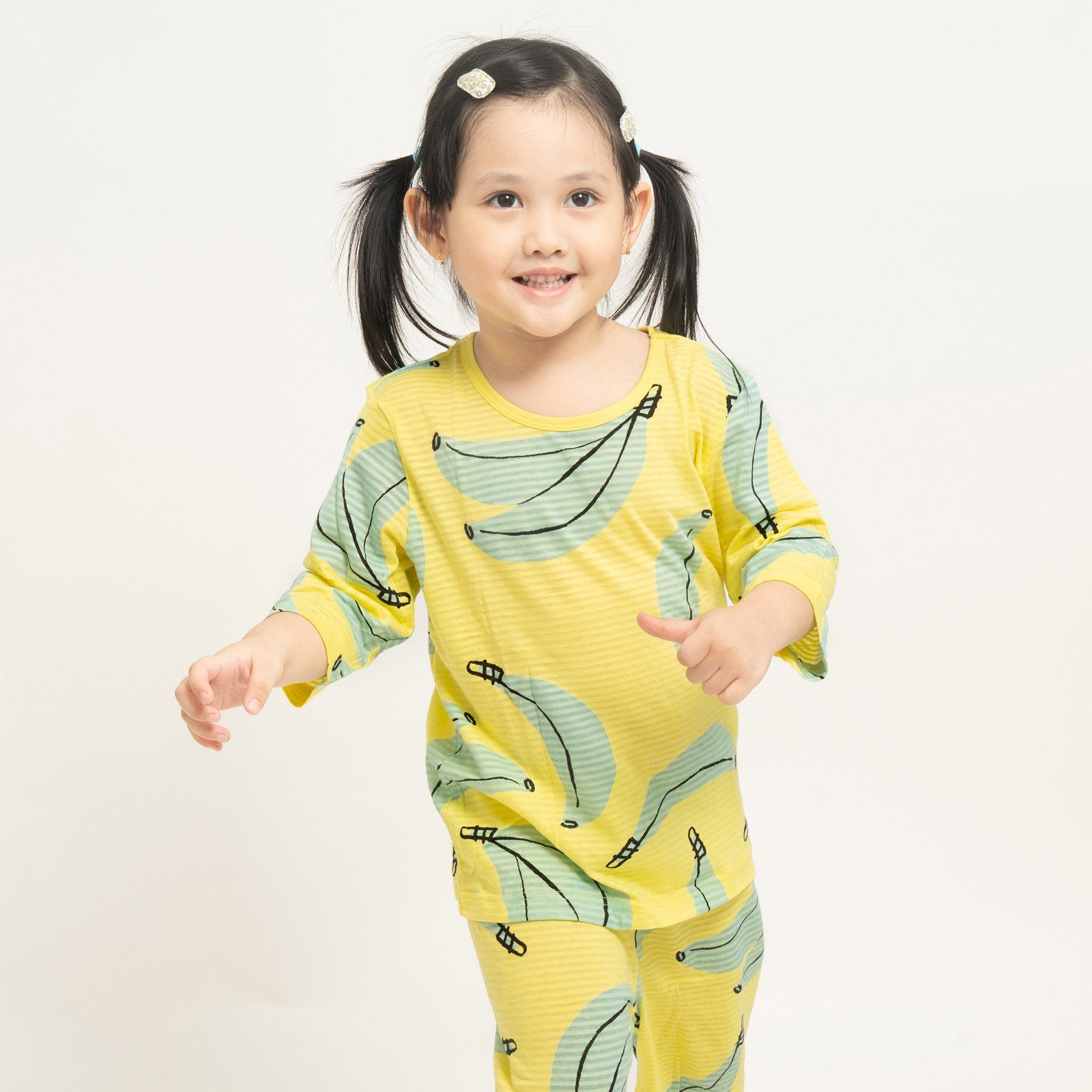 [Lẻ size] Bộ đồ lửng cotton cho bé trai và bé gái lẻ size U8003