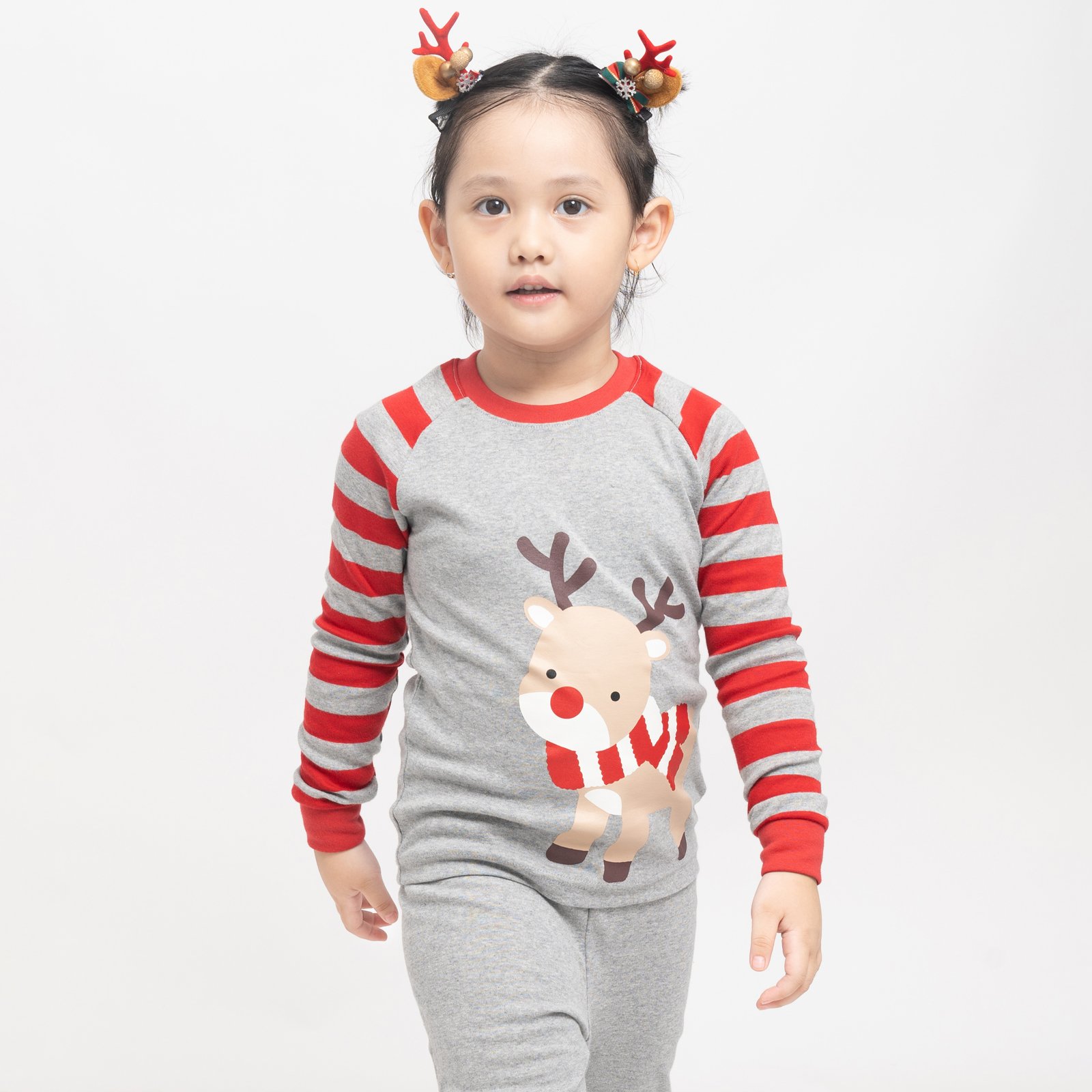 Bộ đồ dài dáng ôm cotton mịn bé trai và bé gái U1208
