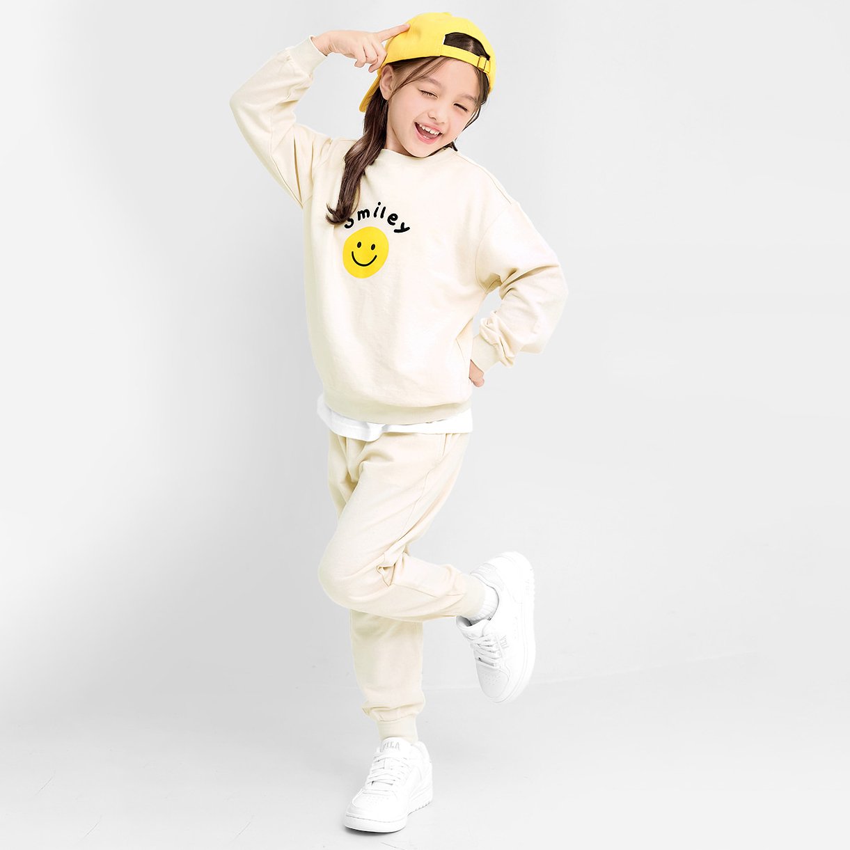 Bộ đồ dài dáng rộng cotton mịn bé trai và bé gái U1219