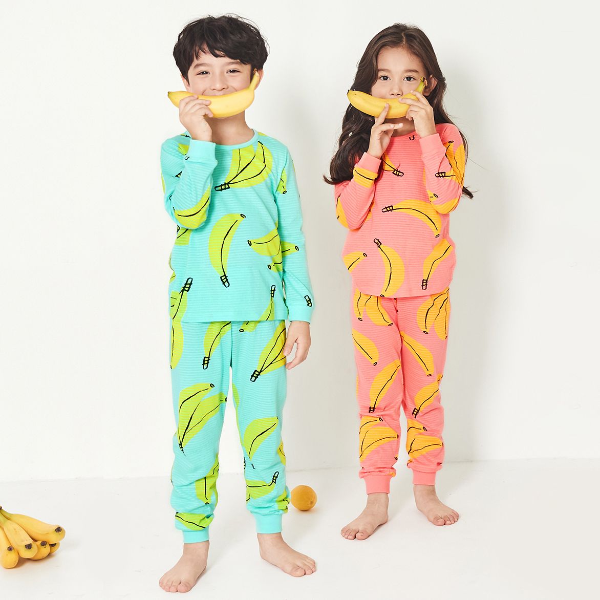 Bộ đồ dài cotton giấy bé gái U1175