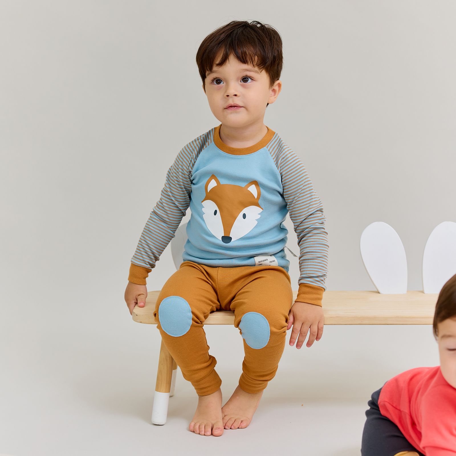 Bộ đồ dài dáng ôm cotton mịn bé gái và bé trai U1148