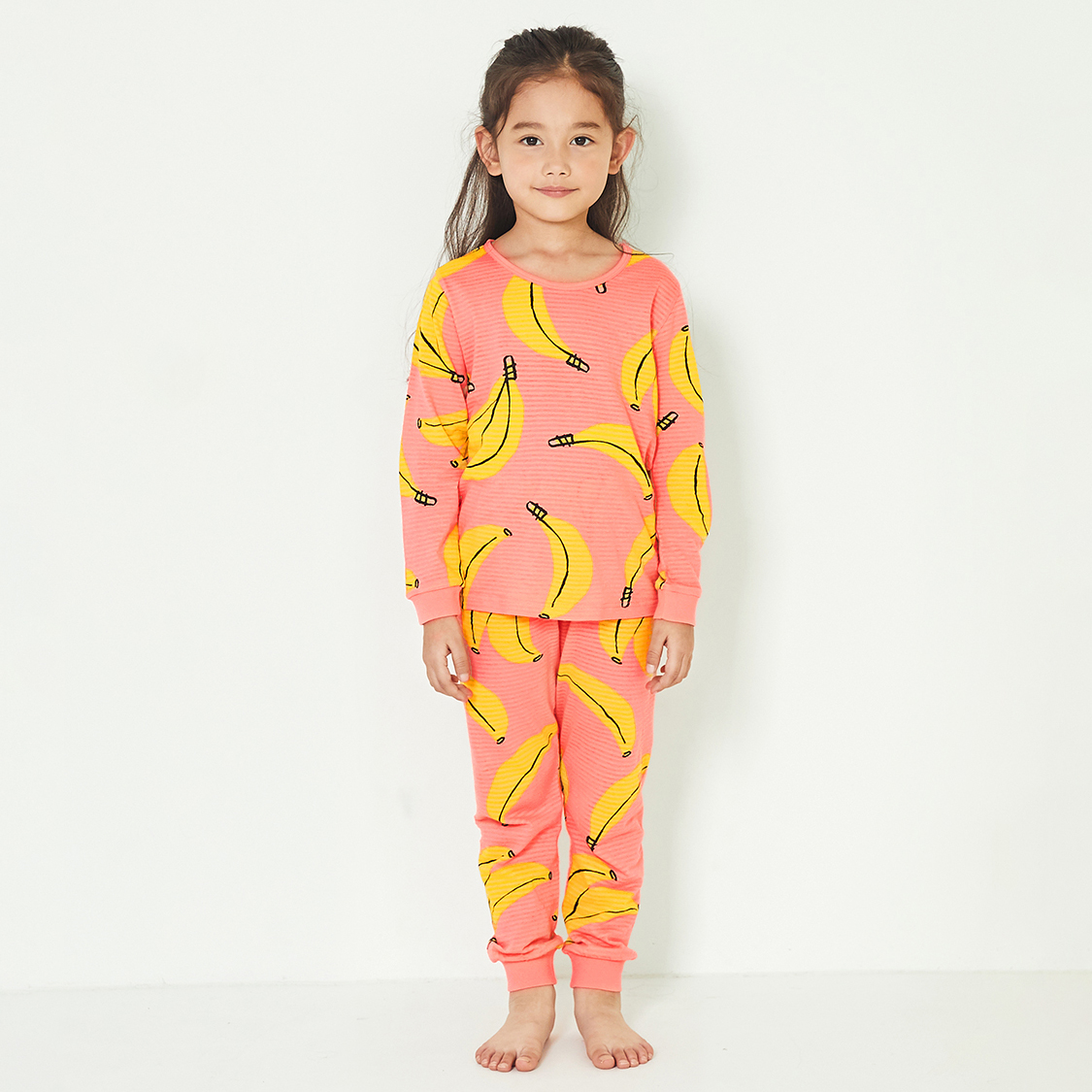 Bộ đồ dài cotton giấy bé gái U1175