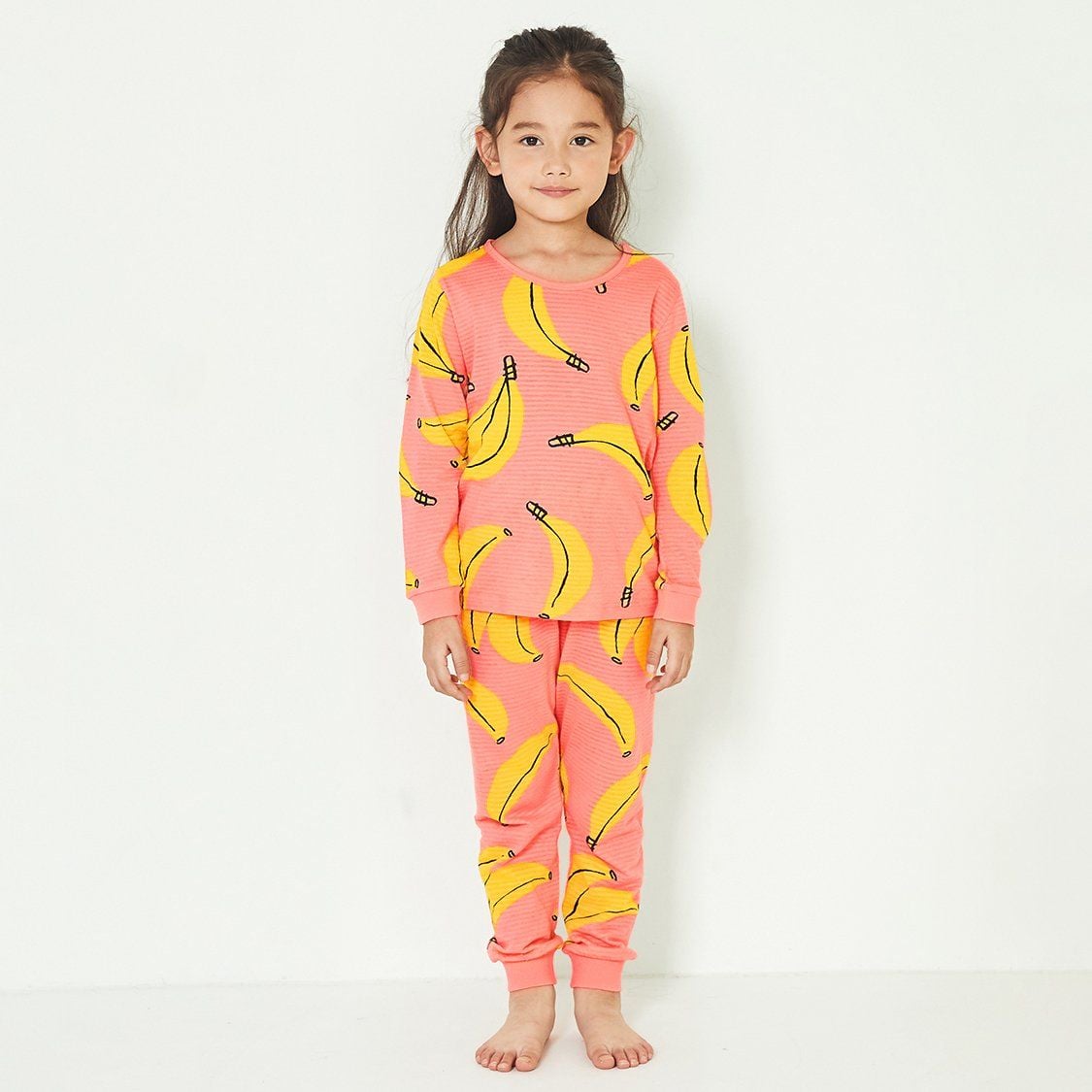 Bộ đồ dài cotton giấy bé gái U1175