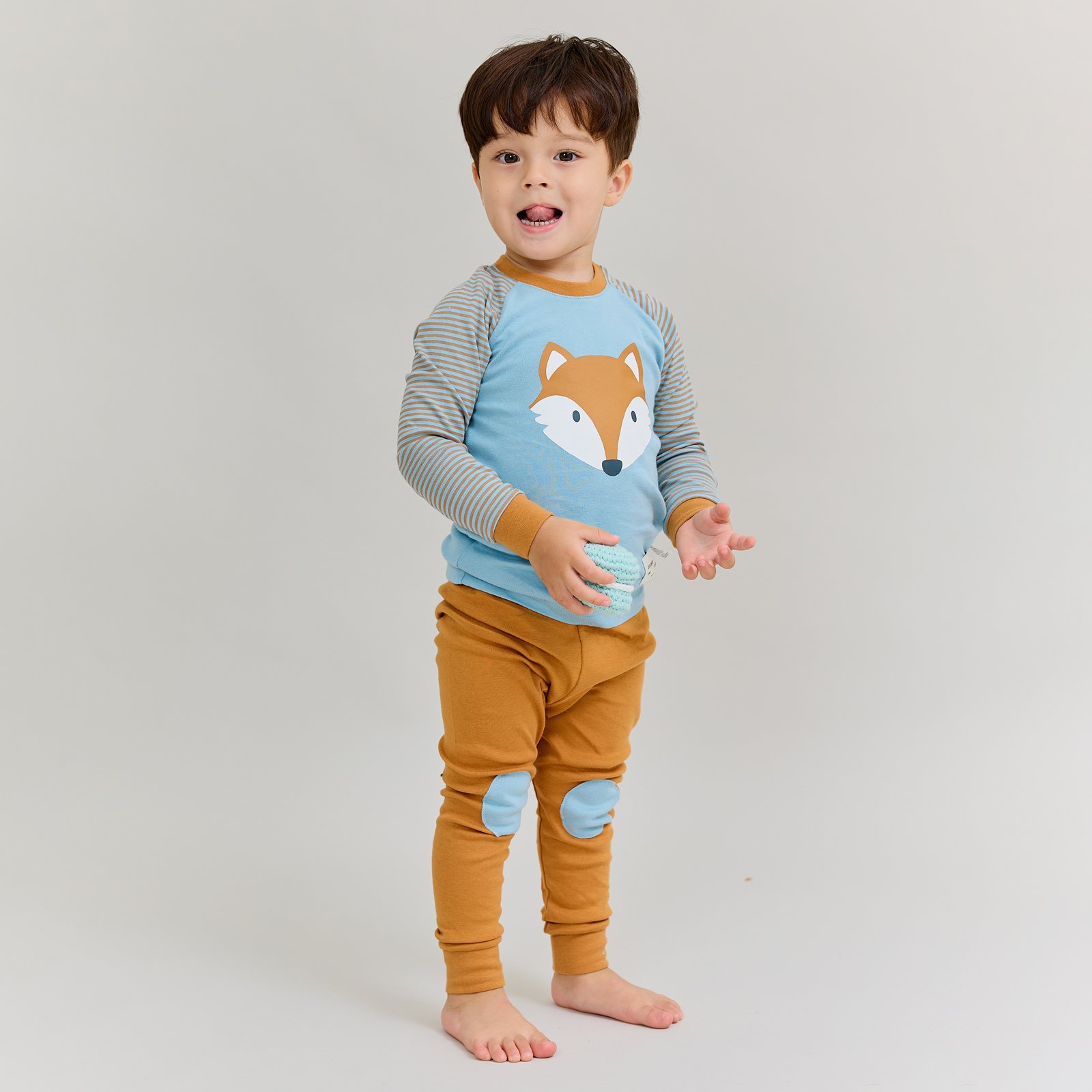 Bộ đồ dài dáng ôm cotton mịn bé gái và bé trai U1148