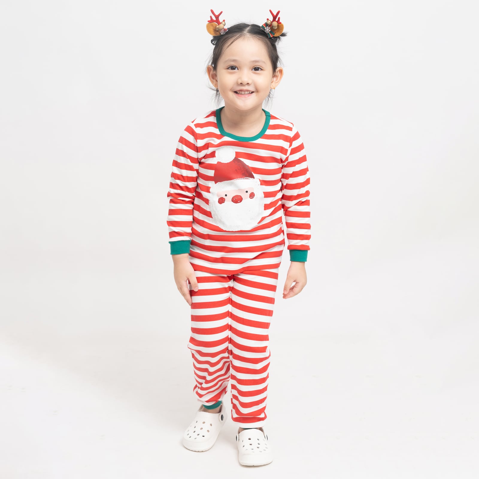 Bộ đồ dài dáng rộng cotton mịn bé trai và bé gái U1097