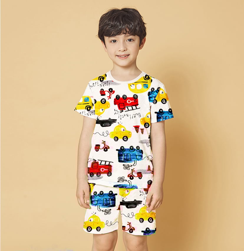 [Lẻ size] Bộ đồ ngắn cotton cho bé trai và bé gái lẻ size U8002