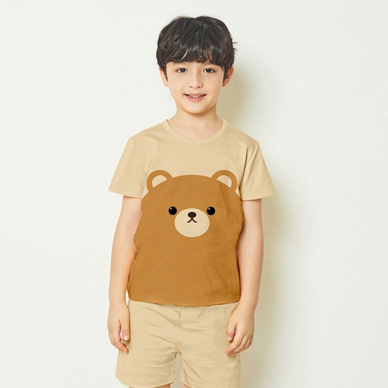 [Lẻ size] Bộ đồ ngắn cotton cho bé trai và bé gái lẻ size U8002