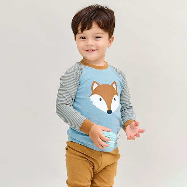 Bộ đồ dài dáng ôm cotton mịn bé gái và bé trai U1148