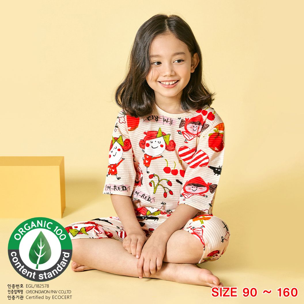 [Lẻ size] Bộ đồ lửng cotton cho bé trai và bé gái lẻ size U8011