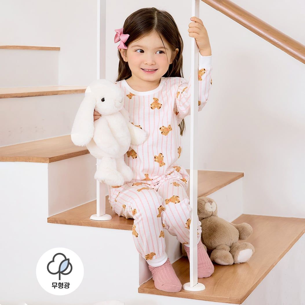 Bộ đồ dài cotton mịn bé gái U1240