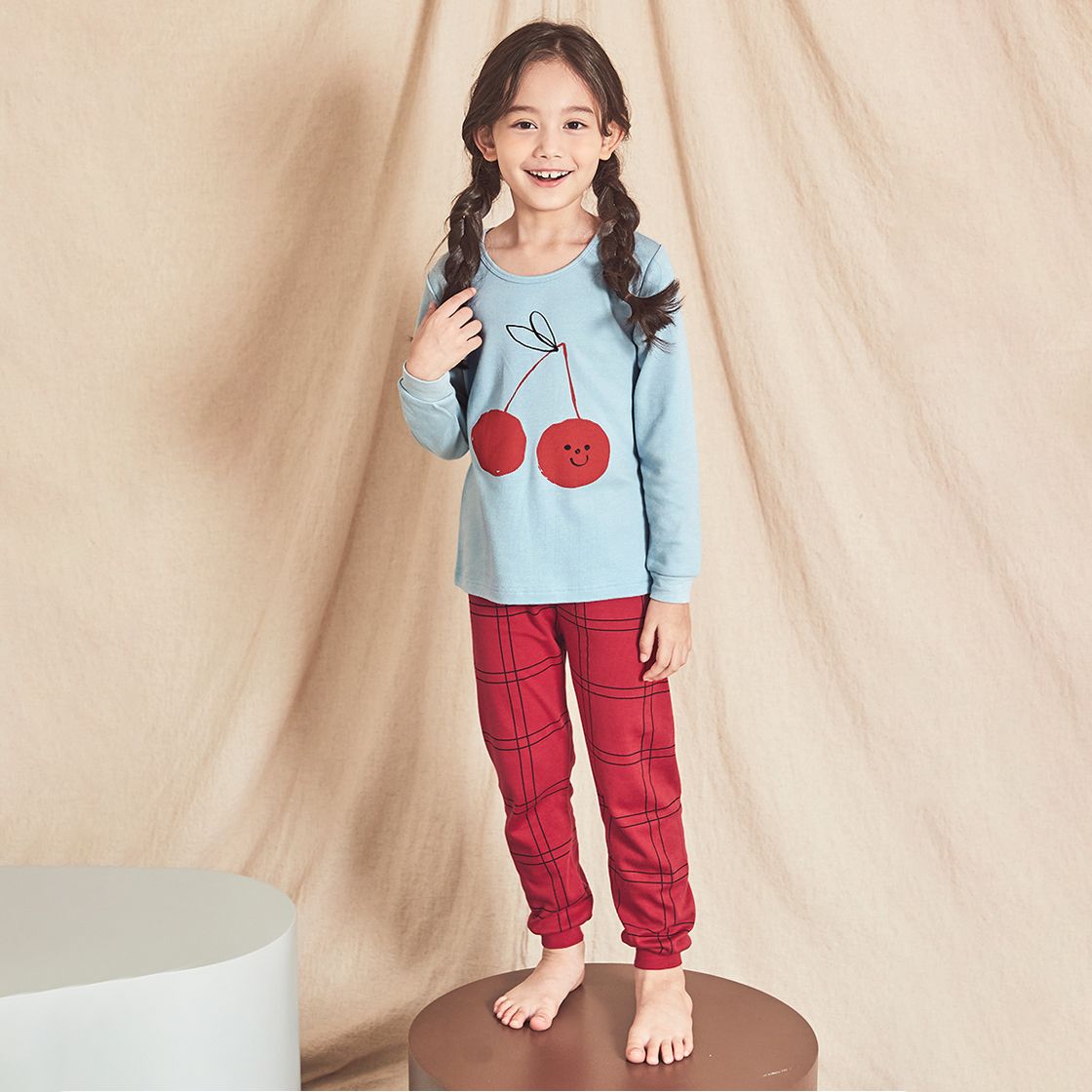 [Lẻ size] Bộ đồ dài tay cotton cho bé trai và bé gái lẻ size U8008