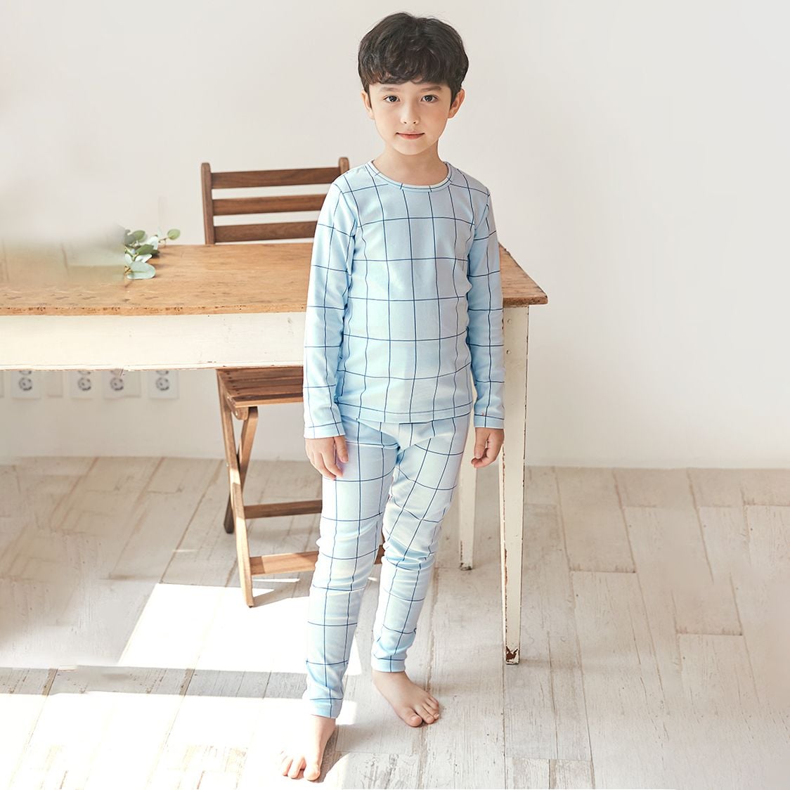 [Lẻ size] Bộ đồ dài tay cotton cho bé trai và bé gái lẻ size U8008