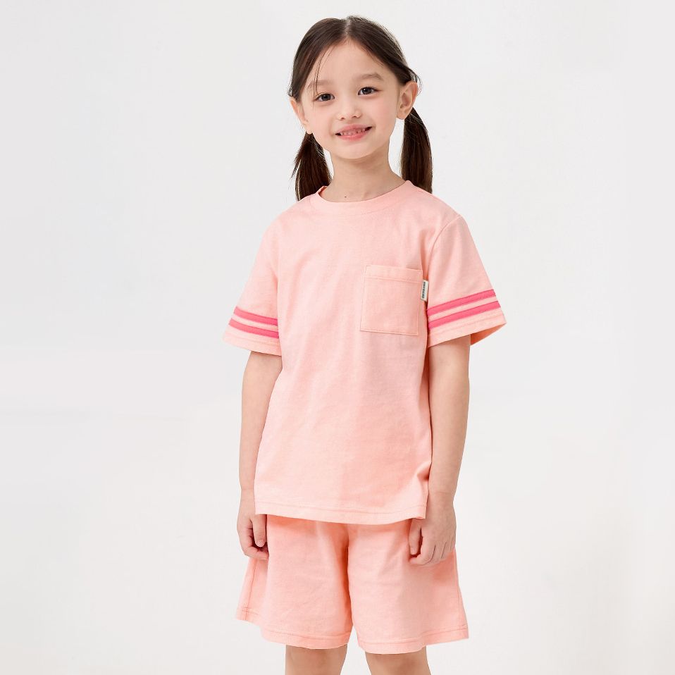 Bộ đồ ngắn cotton mịn bé gái U3155