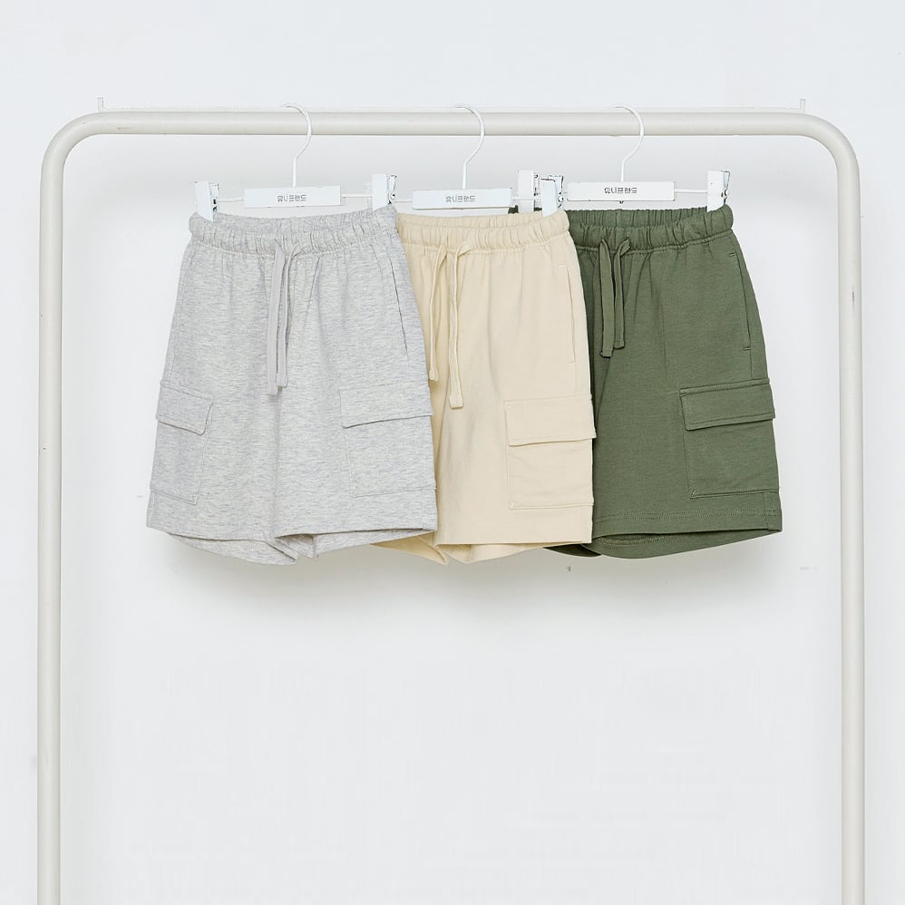 Quần short vải cotton spandex bé trai và bé gái U950B