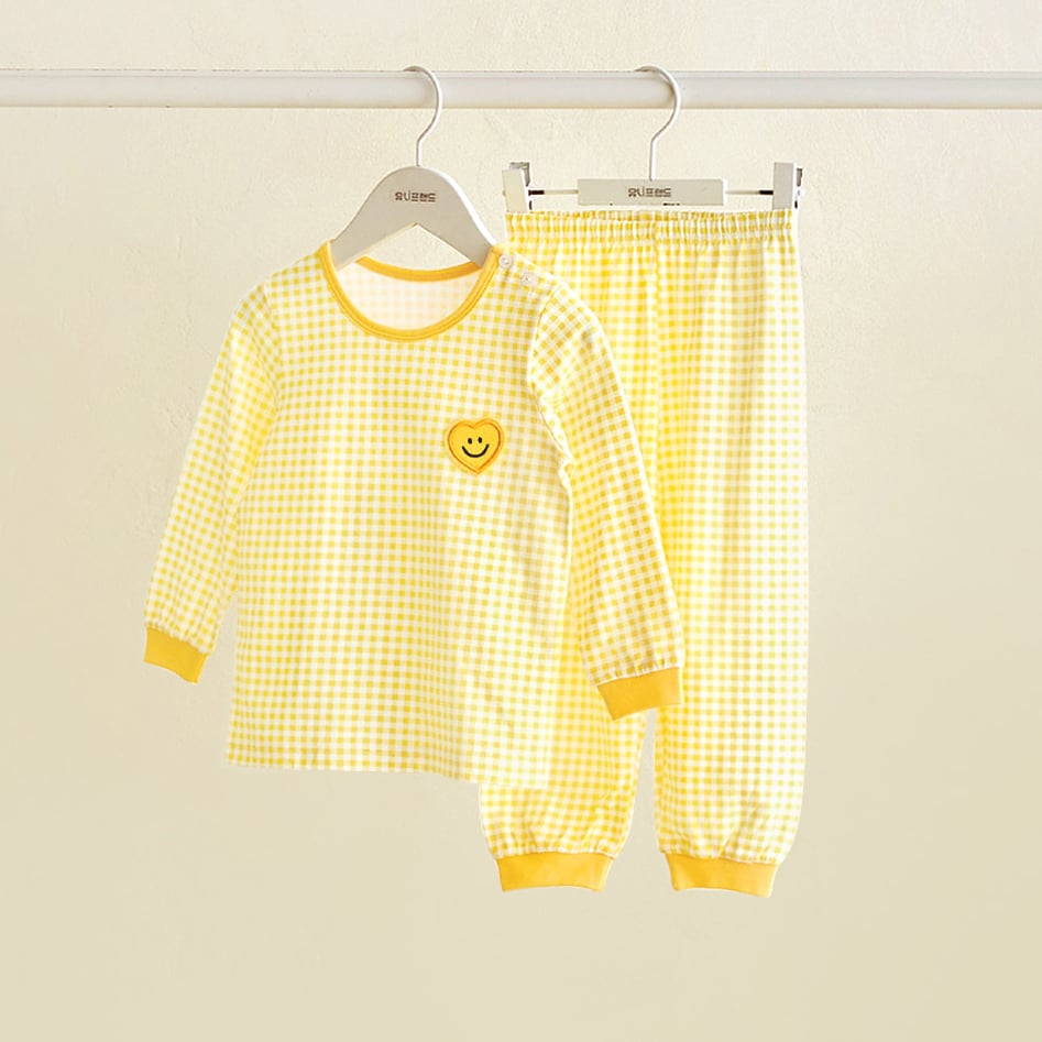 Bộ đồ dài dáng rộng cotton mịn bé gái U1182