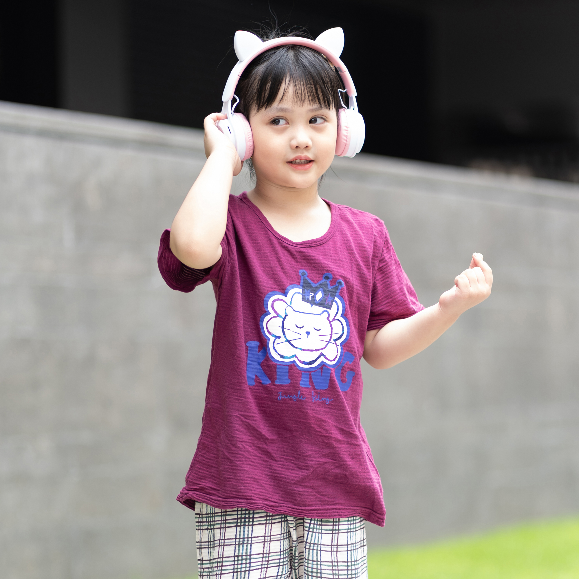 Bộ đồ ngắn cotton giấy phối cotton mịn bé gái và bé trai U3144