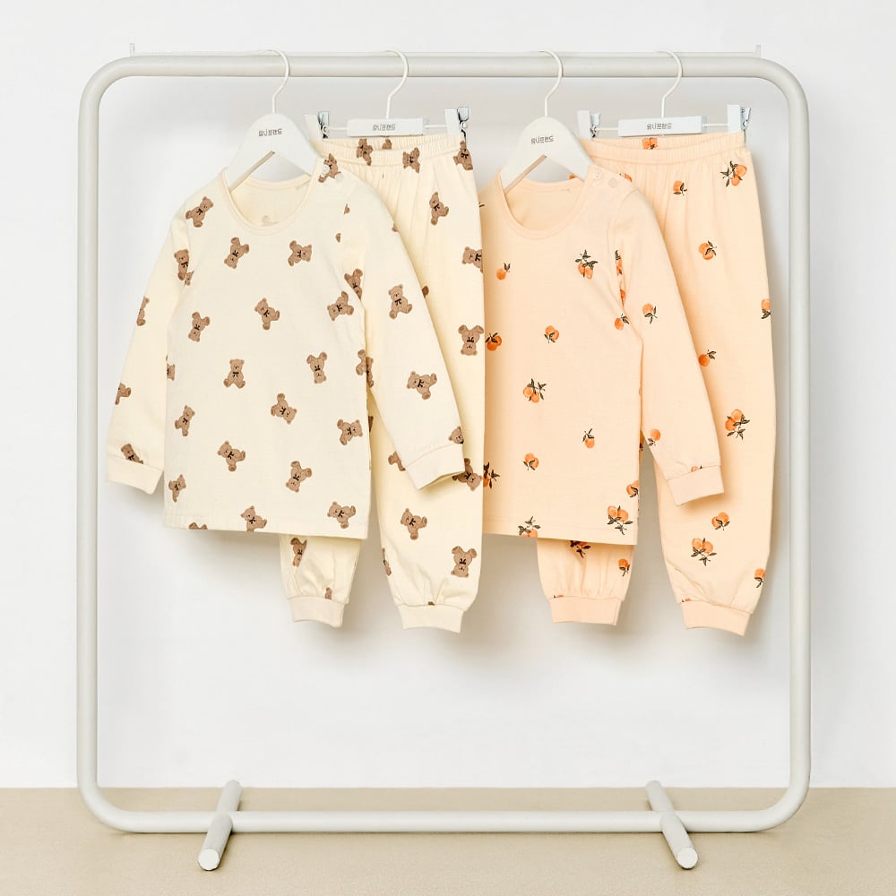 Bộ đồ dài cotton mịn bé gái U1245