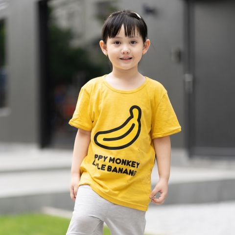 Bộ đồ ngắn cotton mịn bé gái và bé trai U3154