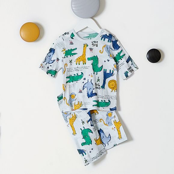 [Lẻ size] Bộ đồ lửng cotton cho bé trai và bé gái lẻ size U8011