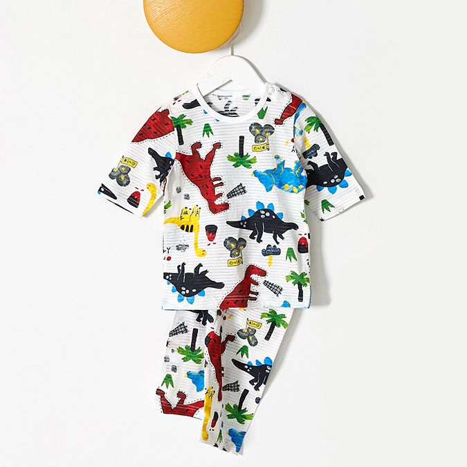 [Lẻ size] Bộ đồ lửng cotton cho bé trai và bé gái lẻ size U8011