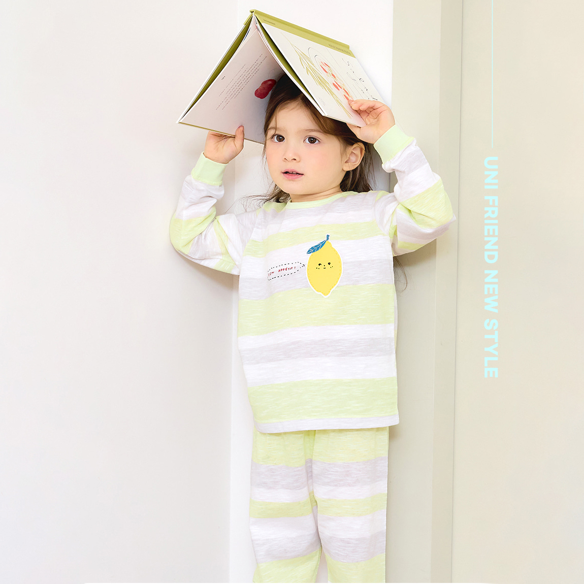 Bộ đồ dài cotton mịn bé trai và bé gái U1235