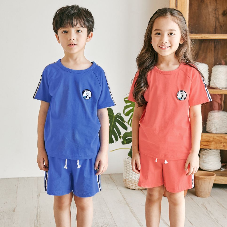 [Lẻ size] Bộ đồ ngắn cotton cho bé trai và bé gái lẻ size U8002
