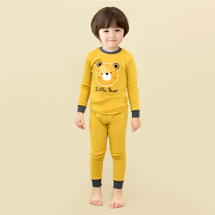 Bộ đồ dài dáng ôm cotton mịn bé trai và bé gái U1197