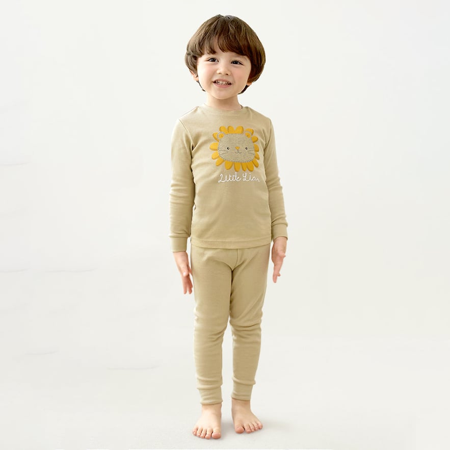 Bộ đồ dài dáng ôm cotton mịn bé trai và bé gái U1198