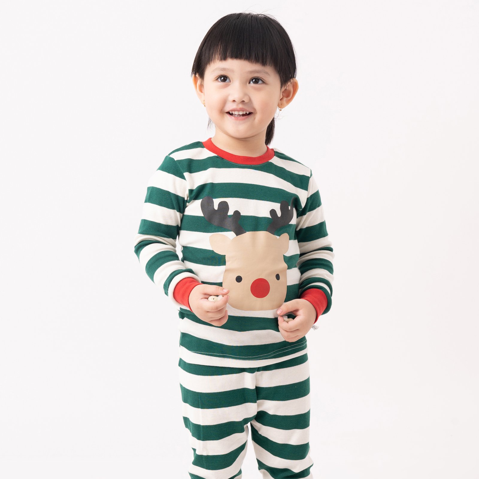 [Lẻ size] Bộ đồ dài tay cotton cho bé trai và bé gái lẻ size U8008