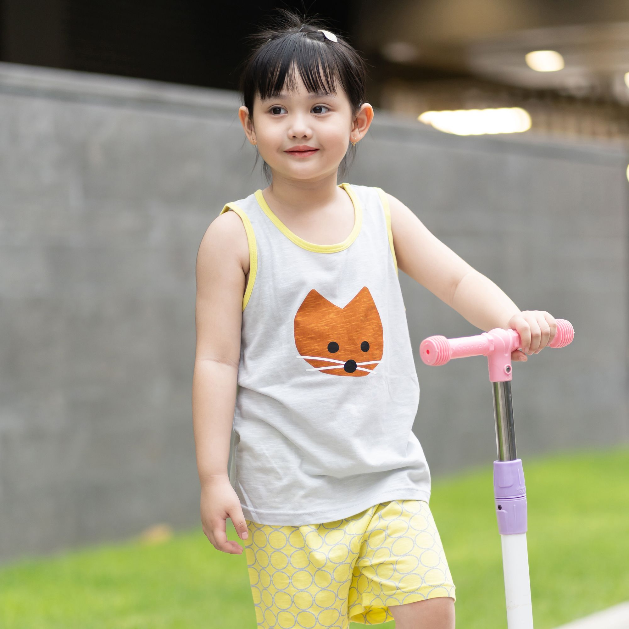 Bộ đồ ba lỗ cotton mịn bé trai và bé gái U4072