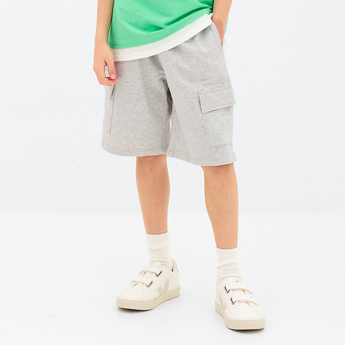 Quần short vải cotton spandex bé trai và bé gái U950B
