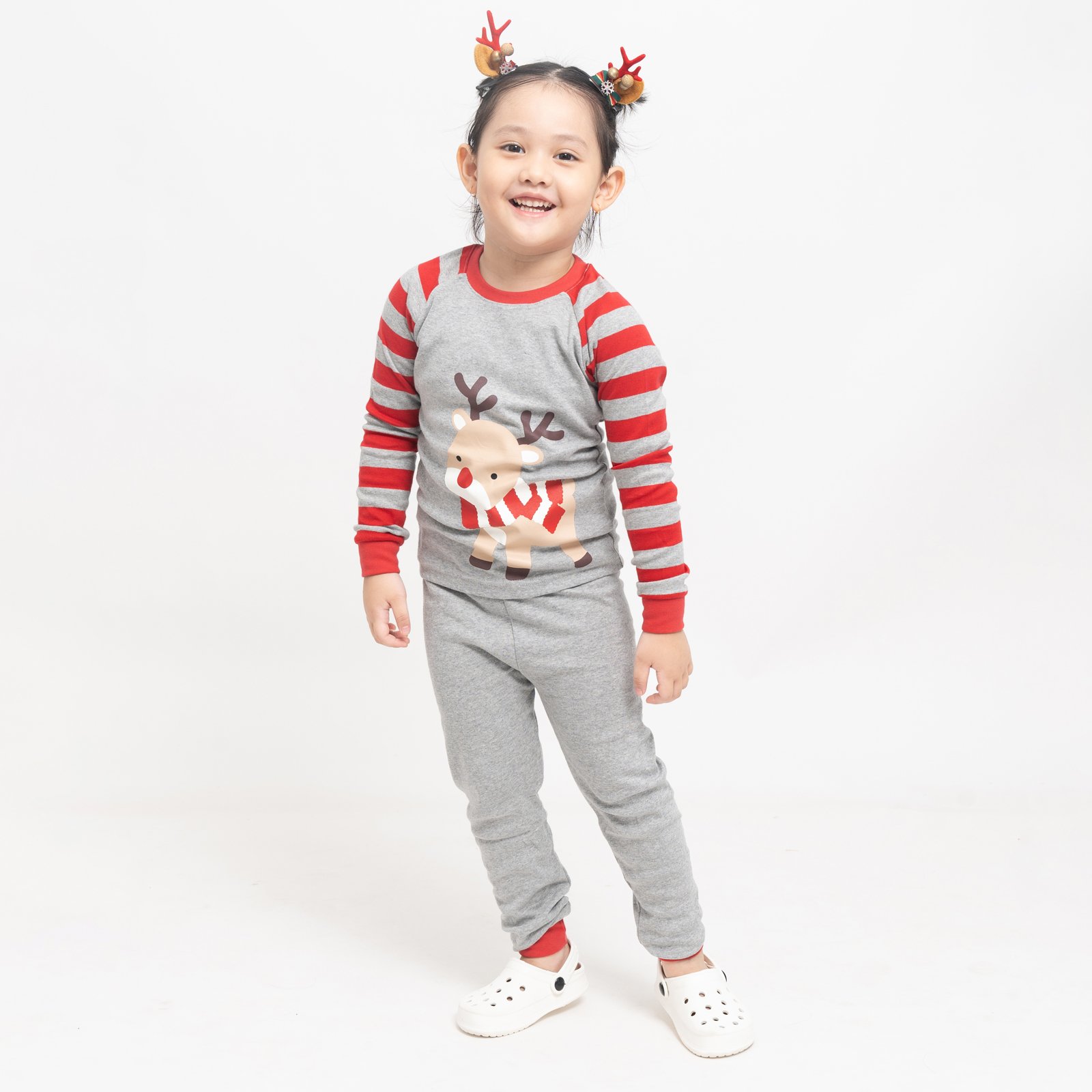Bộ đồ dài dáng ôm cotton mịn bé trai và bé gái U1208