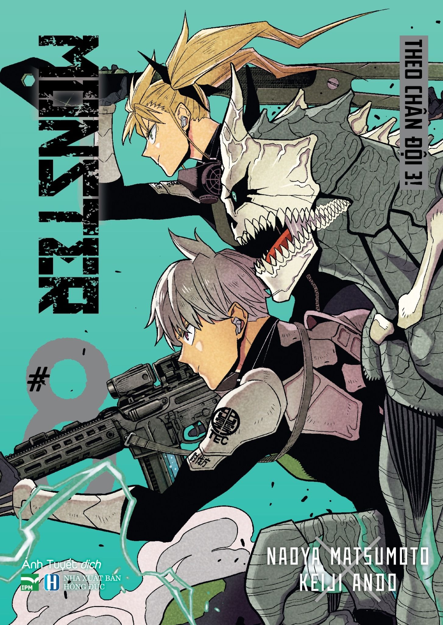 Monster #8 – Theo Chân Đội 3! (Light novel)