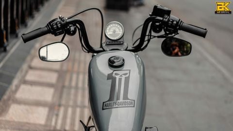 HARLEY DAVIDSON IRON 1200 - 006 wrap grey
