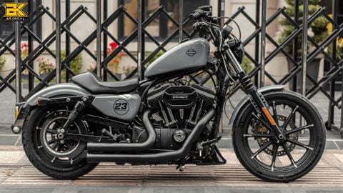 HARLEY DAVIDSON IRON 1200 - 006 wrap grey