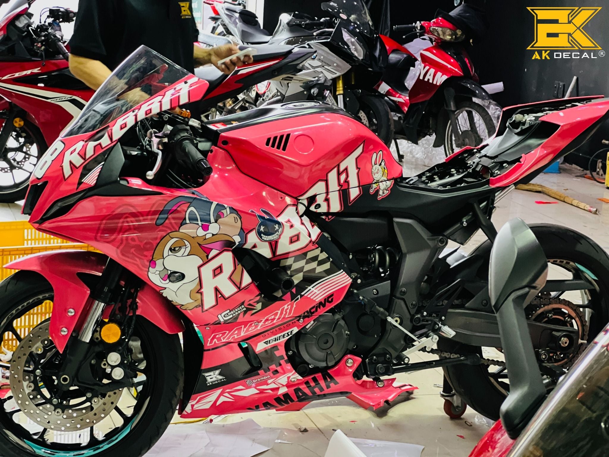 YAMAHA R7 - 290822 – AK DECAL