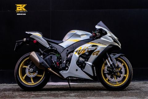 KAWASAKI ZX10R - 025 wrap white