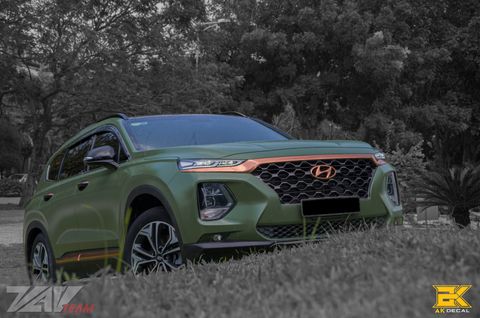 HYUNDAI SANTAFE - 01 WRAP GREEN