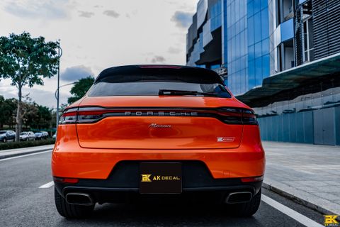 PORSCHE MACAN - 01 WRAP ORANGE