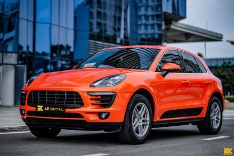 PORSCHE MACAN - 01 WRAP ORANGE