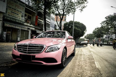 MERCEDES C200 - 02 WRAP PINK