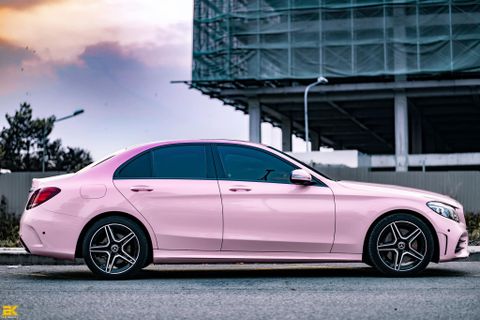 MERCEDES C300 - 07 WRAP PINK